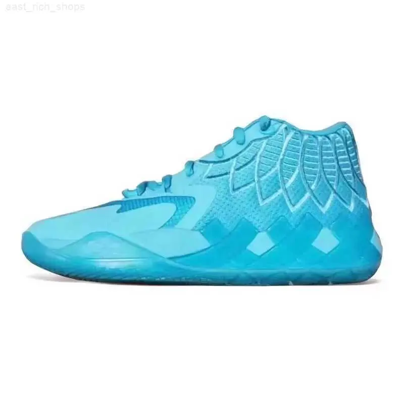 Blue LaMelo Ball MB1 Rick And Morty Men Basketball Shoes With Box 2022