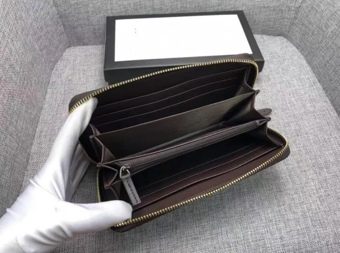 Cartera De Disenador Paris Grid Estilo De Alta Gama Para Hombre Billetera Para Tarjetas De Credito Billetera Larga Para Mujer Bolso Plegable De Lujo Billeteras 272r De 31 47 DHgate