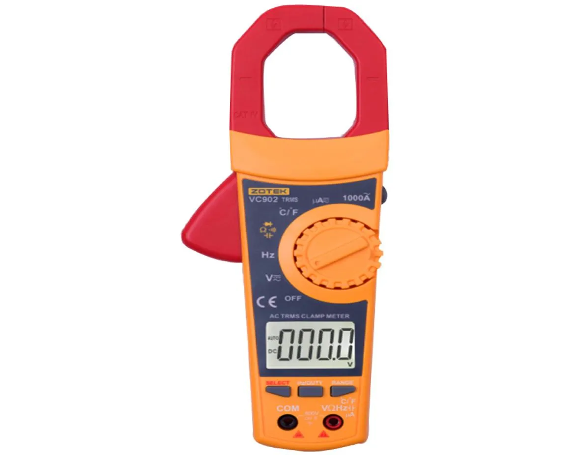 Det elektriska mätinstrumentet VC902 Digital Multimeter Forcipated AC Current Meter Ammeter Clamp Meter7337558