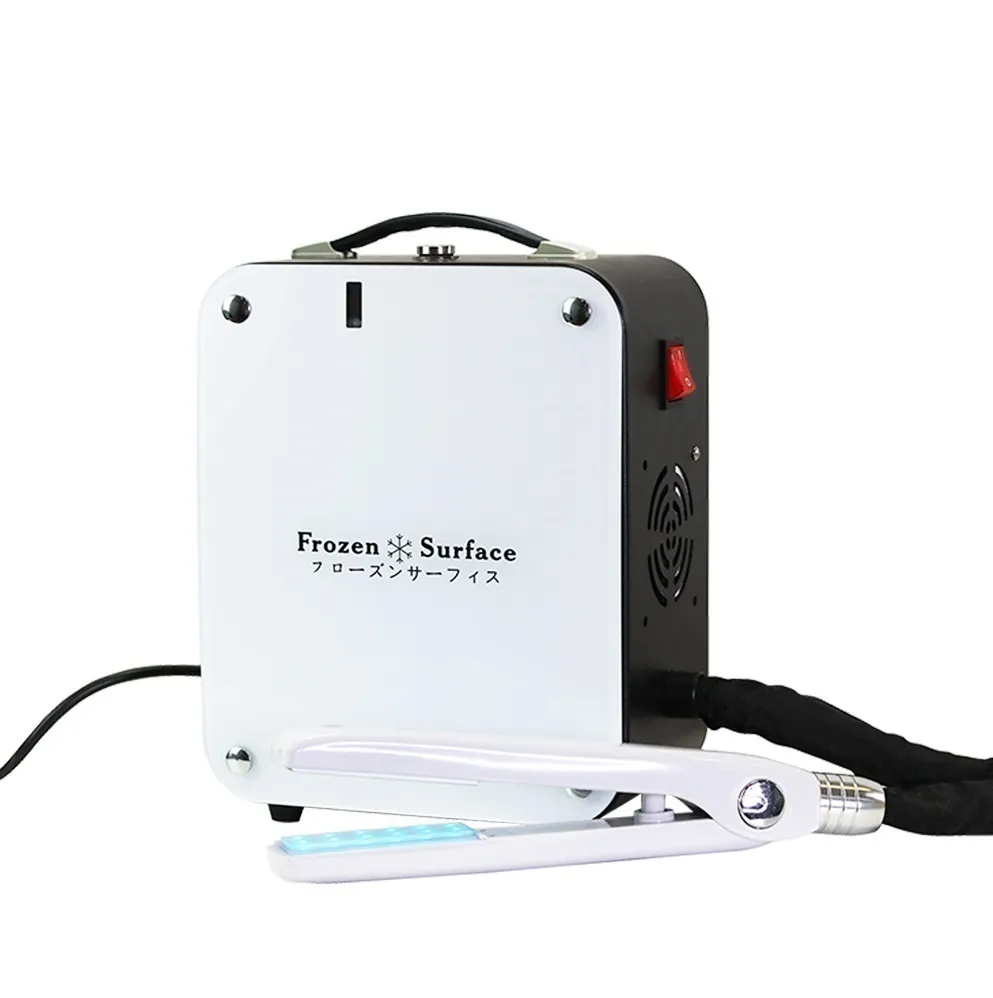 DTY professional ice cold hair care set treatment frozen flat iron cryolipolysis machine