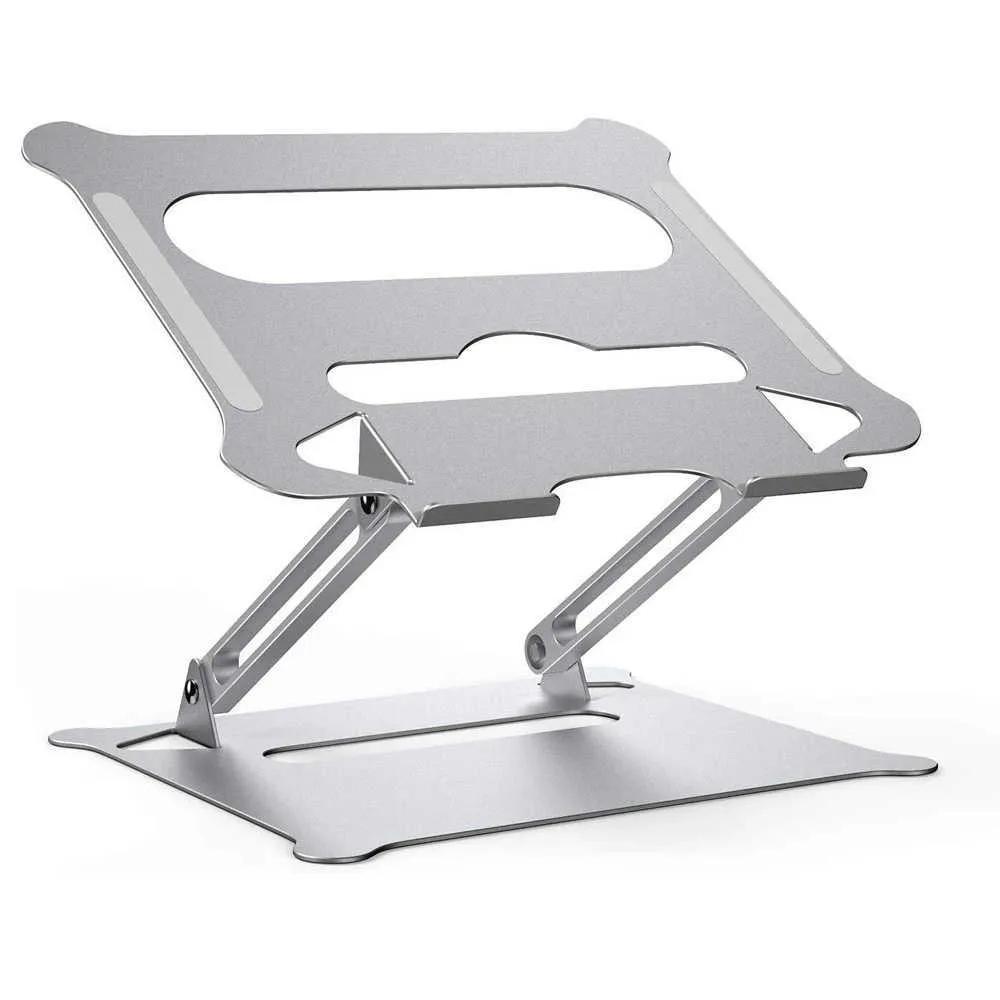 Collapsible And Adjustable Laptop Stand Metal Portable Aluminum Computer Stand - Laptop Bracket...