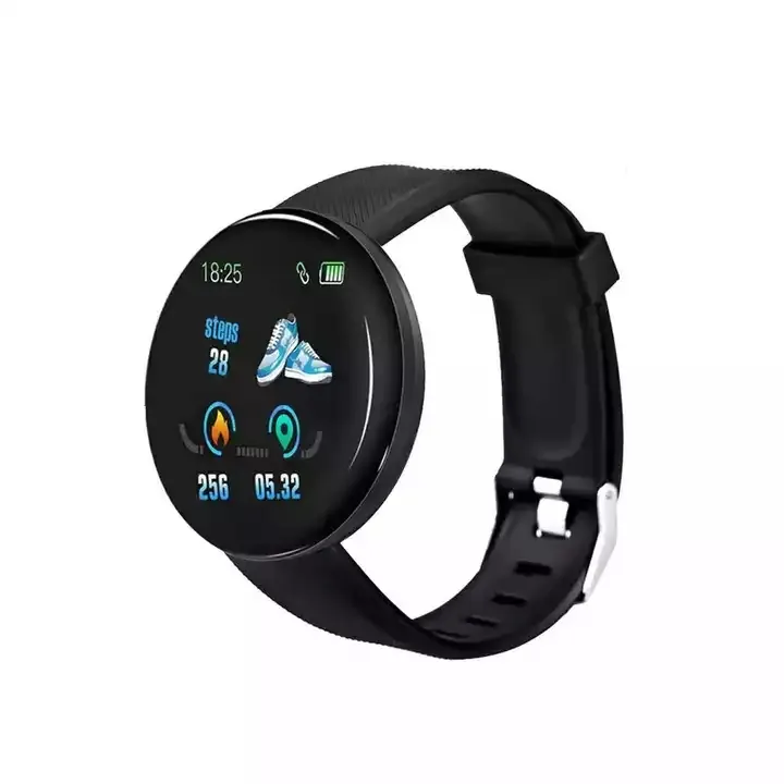 D18S Smart Watches Herzfrequenzmonitor D18 Upgraded Smart Watch Step Schrittzähler Count Reloj Intelligentes Armbanduhr