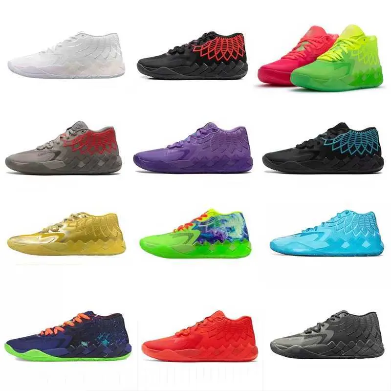 Lamelo Ball 1 Mb.01 Men Basketball Shoes Rick and Morty Rock Ridge Red Queen City Not From Here Lo Ufo Buzz City Black Blast Kids Dreams Dreams Trainers