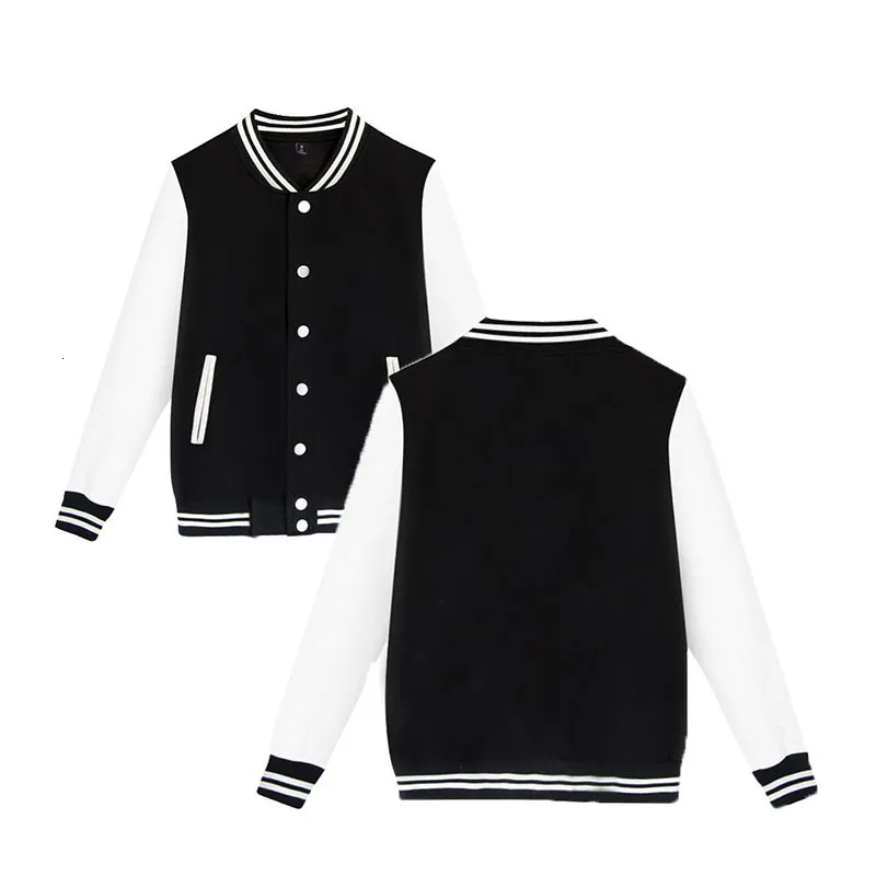 Vestes pour hommes Printemps Automne Pilote Bomber Couple Baseball Veste Université Varsity Solide Couleur Casual Vêtements Coréens Rose Tops 221124