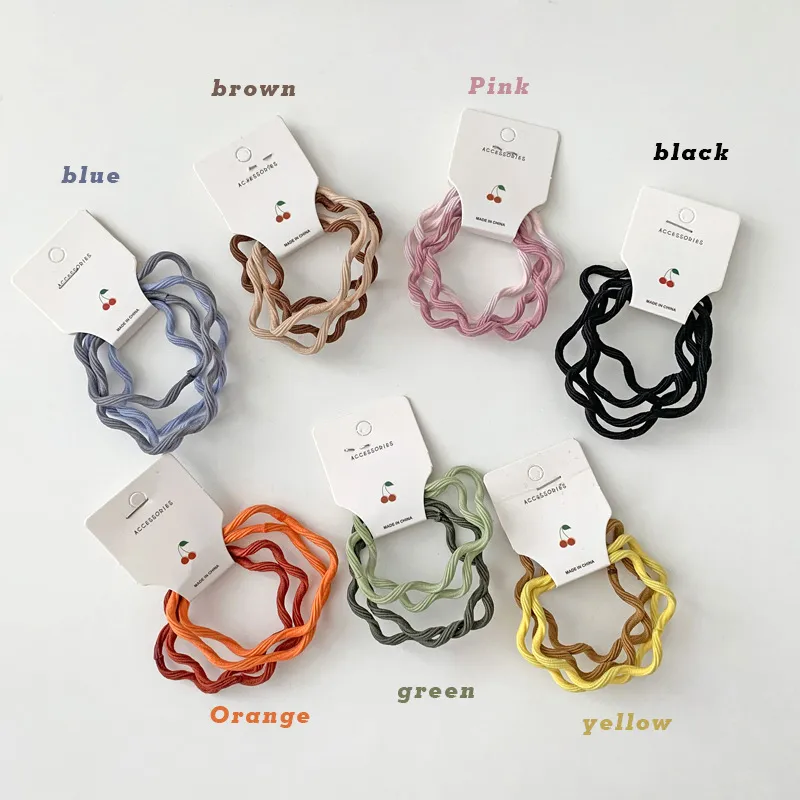 Elastic Hair Bands for Women Hair Ring corda menina