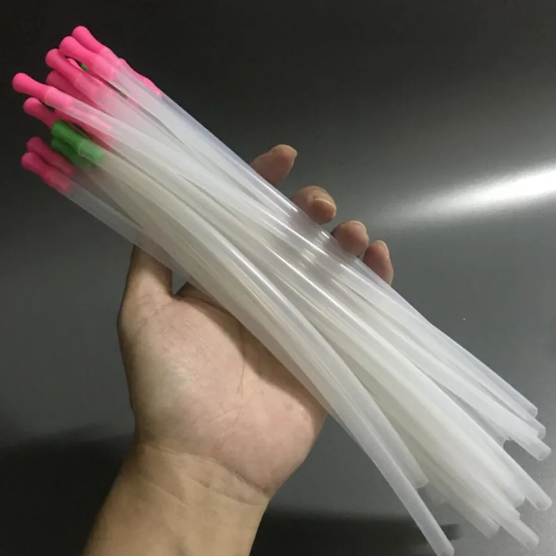 Outros acessórios para fumantes Mangueira de silicone Shisha Hoses Mangueira Adaptador de Vapor de Vapor para mini tubos de água Rig Bong com ponta de gotejamento