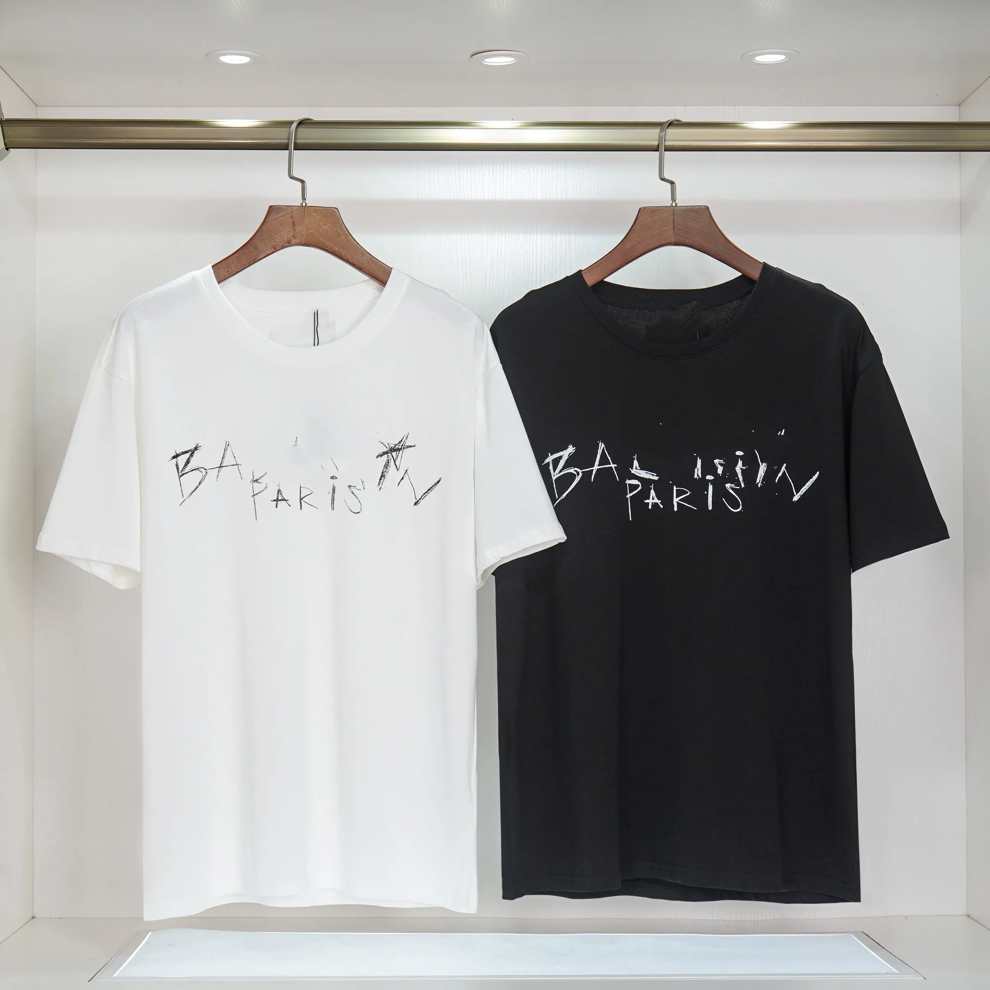 Mens Designer T Shirt Summer Luxurys T Shirts For Men Polo Short Sleeve 100% Cotton Casual Tee Asian Size S-XXL