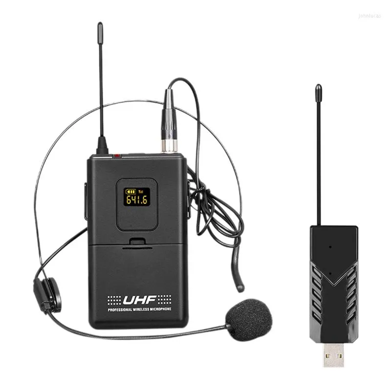 Microphones Head Mounted Wired Microphone Tour Guide Headset Live From
