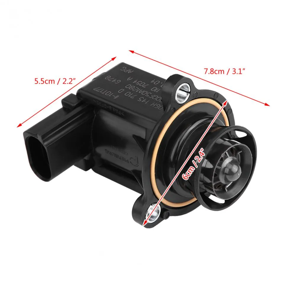 Mini Turbocharger Cut Off Bypass Diverter Valve For Audi A4 Passat 06H145710D Enhance Your Cars