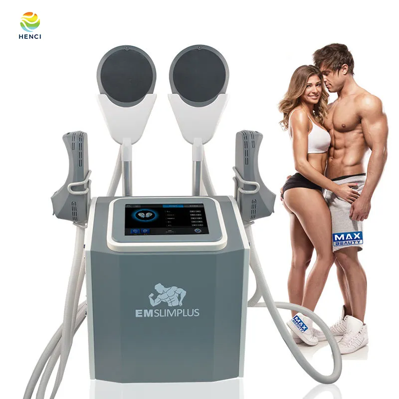 Factory Emslim Slimming 4 handgrepen EMT spierstimulator Bodysculpt Neo Ems Tesla spier beeldhouwmachine