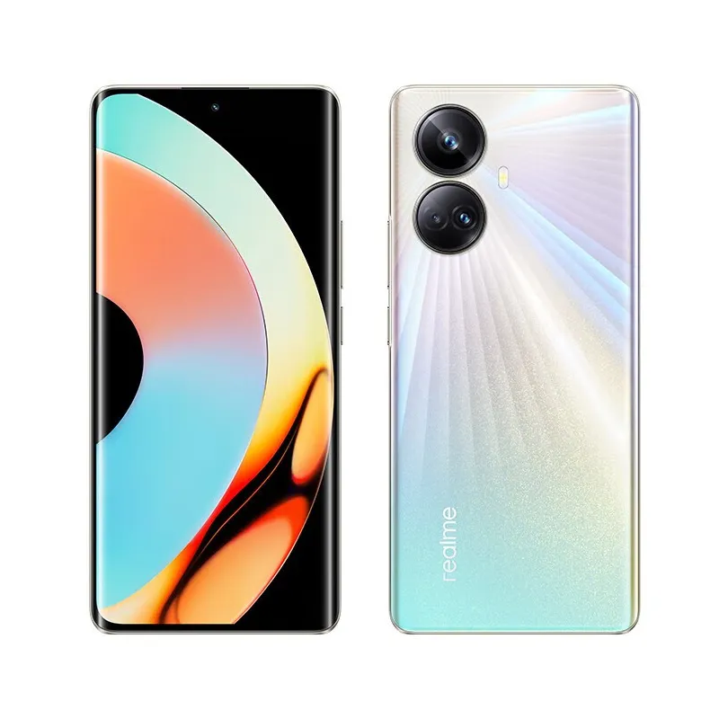 Oryginalny Oppo Realme 10 Pro Plus Telefon komórkowy 12G RAM 256GB ROM MTK DIMENSION 1080 108MP AI NFC 5000MAH Android 6.7 "Pełny ekranowy identyfika