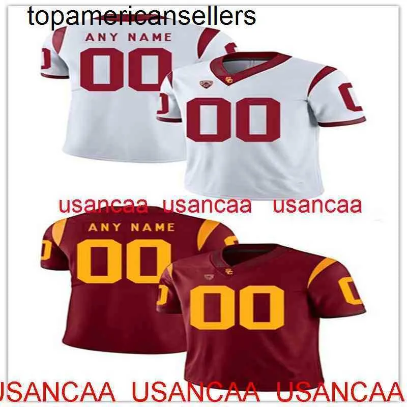 Broderie personnalisée USC Trojans Football Jersey N'importe quel numéro de nom Maillot XS-5XL 6XL pour hommes et femmes