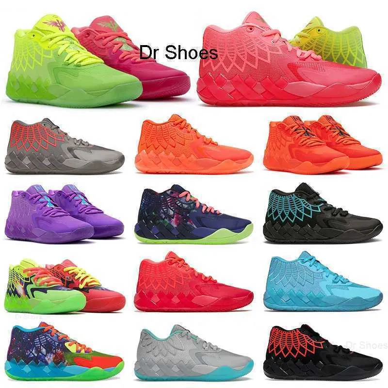 lamelo basketball shoes rick and morty