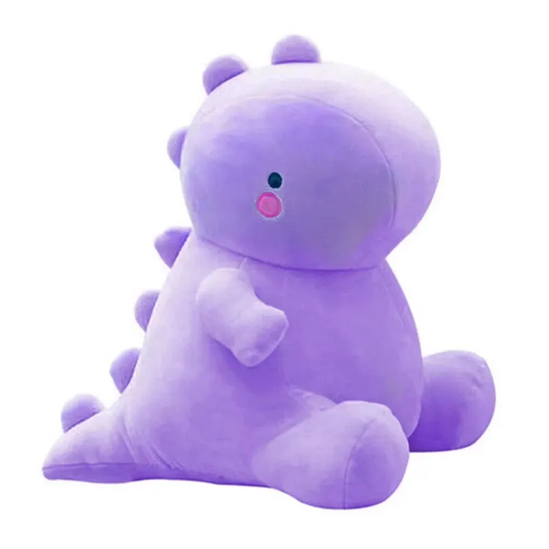 25/30cm Squishy Dinosaur Doll Plush Toy Sitting Soft Dino Plushie Colorful Little Cartoon Kawaii Animal Peluche Kids Birthday