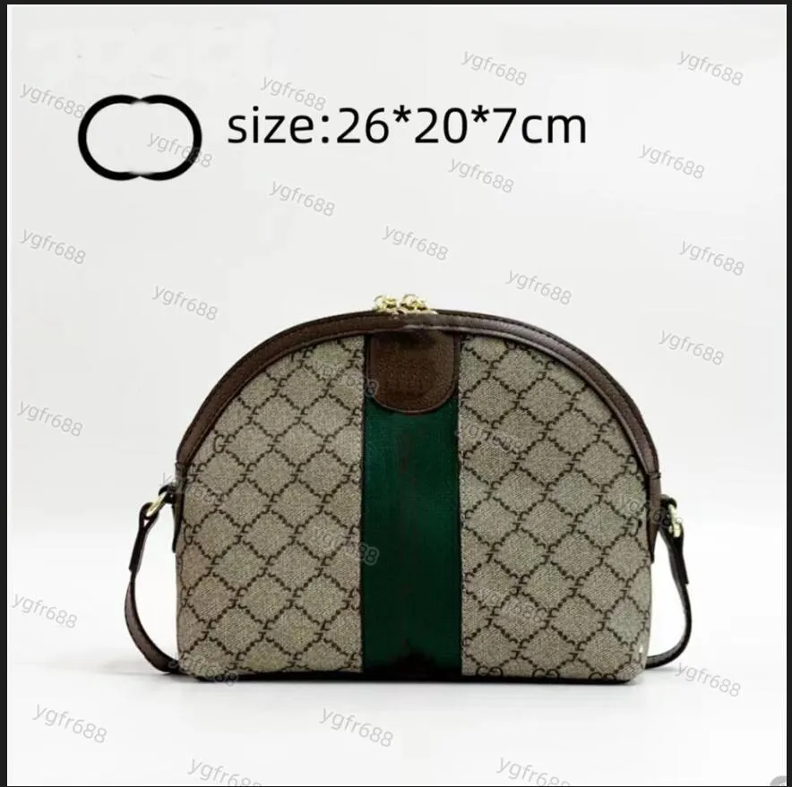 Designer handv￤skor tygv￤ska shopping v￤skor l￤der cro kropp ophidia satchel kvinnor mode skal purses multi-karakt￤r g tryck