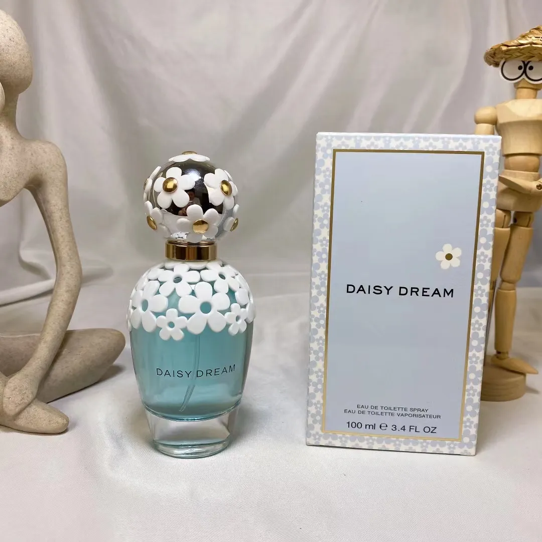 Original Womens Perfumes Daisy Eau de Toilette Longa Longa Spray Corporal Parfume Presente Parfum Spray Colônia Para Mulheres