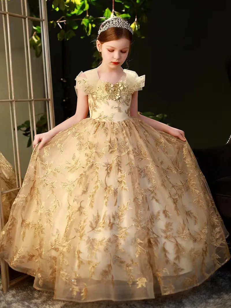 white christmas dresses Gold Sequin One Shoulder Dress main image 0