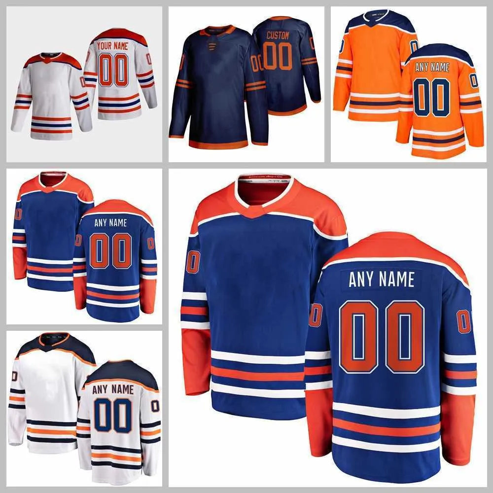 Team Ice Hockey''nhl''98 Gritzky Jersey 18 Zach Hyman 2 Duncan Keith Evan Bouchard Jesse Puljujarvi Mikko Koskinen Darnell Nurse Tyson