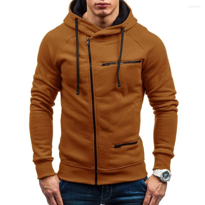 Felpe con cappuccio da uomo Casual Autunno Felpa solida Felpa con cappuccio a maniche lunghe da uomo semplice ed elegante Top Capispalla Abbigliamento Sudadera Hombre