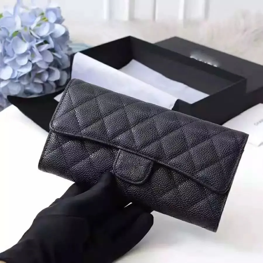 Cc Tote quilted bag luxury bags Cross Body Designer Women Wallets Sacoche Card Holders One Shoulder Underarm Flap Alma Bb Bag Black Caviar Leather