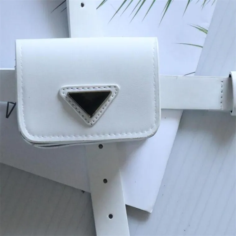 Nya plånbok mode kvinnor man bälte midjeväska fanny packar designers läder axel väska handväskor avtagbar myntväska crossbody väskor