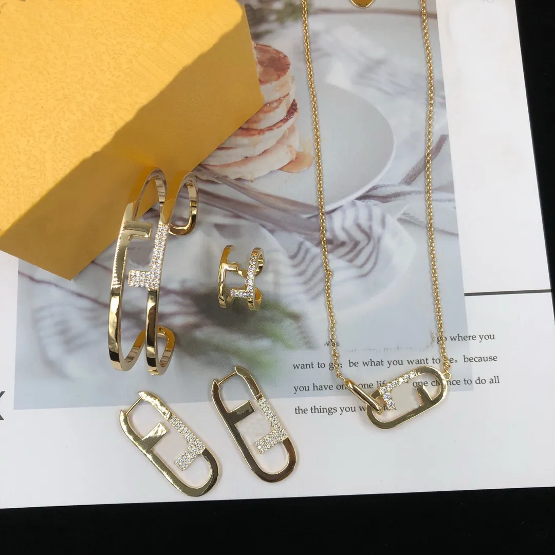 Luxurious Micro Inlays With Engraved F Initials And 18K Gold