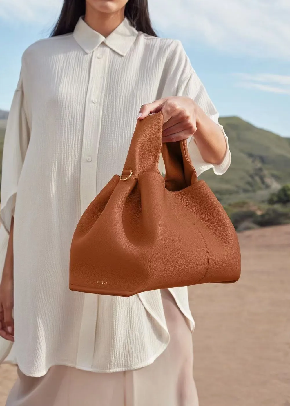 Cognac designer bag hotsell
