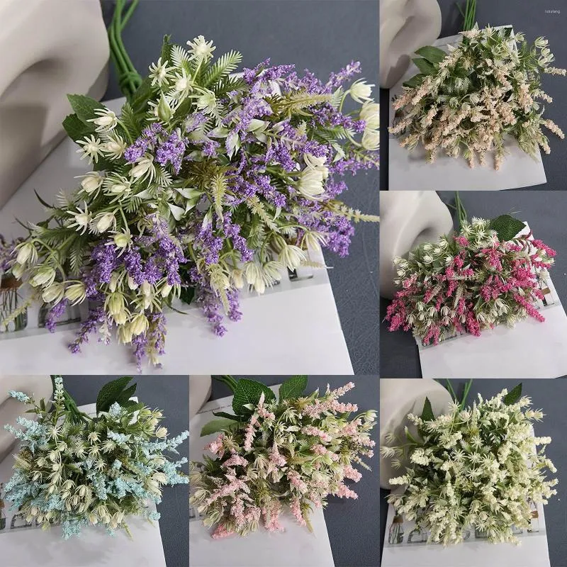 装飾的な花ジプソフィラ人工ロマンチックな結婚式の花の装飾パーティーホームデコレーションブライダルブーケフルーアッチェル