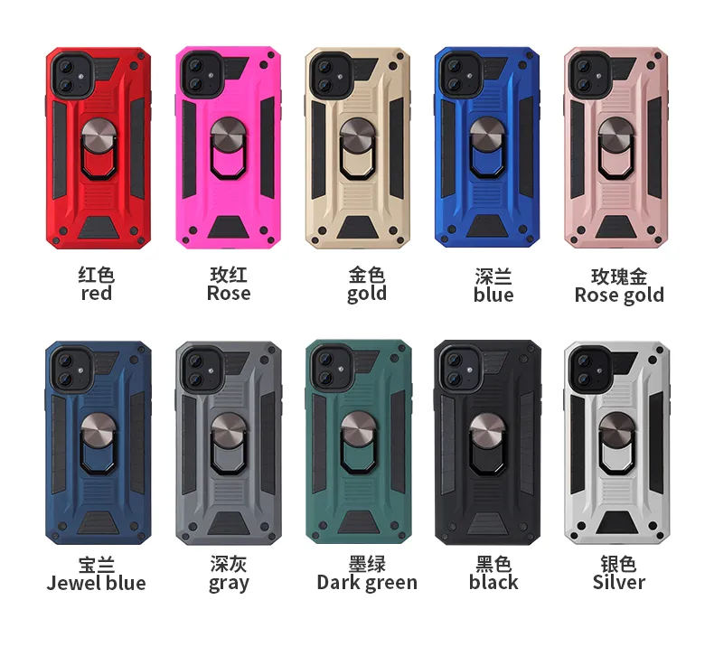 Ruige mobiele telefoonhoesjes voor militaire kwaliteit voor Motorola G7 Play Power E5 plus één hyper G8 Power Cell Aceesories