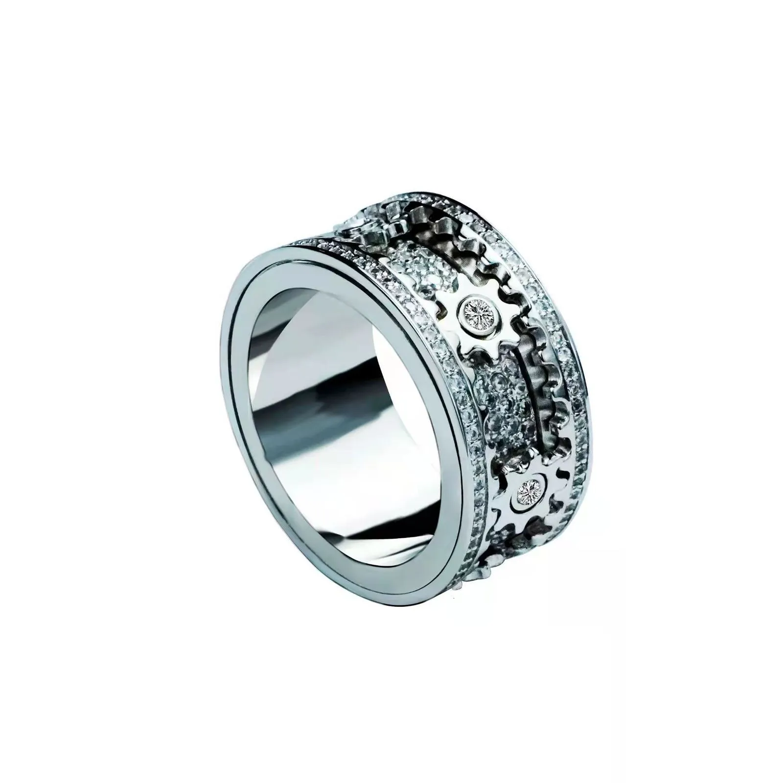 Kinekt Design Kinket Rings Kinekt Design Gear Hot Ring Stainless