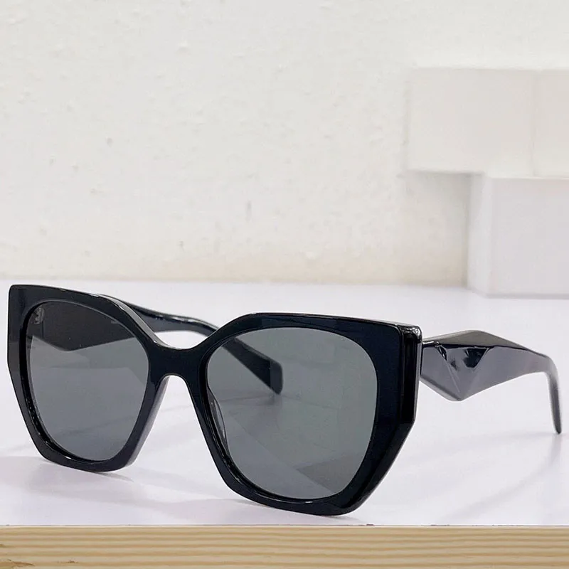 Prada PR 19ZS Oversized Black Cat-Eye Sunglasses Prada Pr 19zs Cat-Eye Sunglasses - Black | Editorialist main image 4