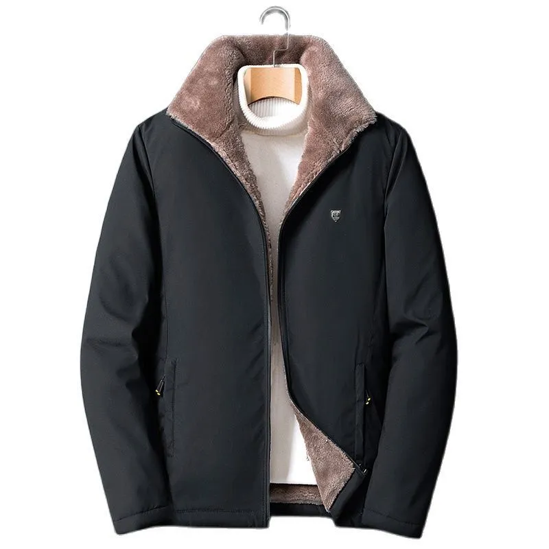 Men's Jackets Men Fashion Casual Solid Coats Autumn Winter Winddichte Warm Dikke Fleece Man Brand Out meter Outdoor Classic Jacket 221124