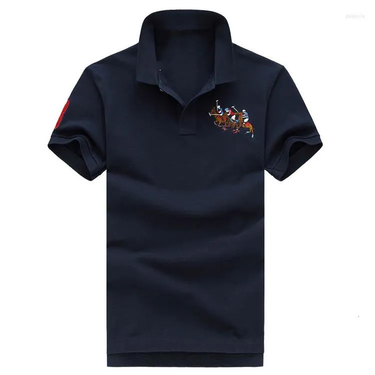 High Quality Mens Short Sleeve Polo Shirt In Cotton Casual Style From Duanxiu 33.83 DHgate.Com