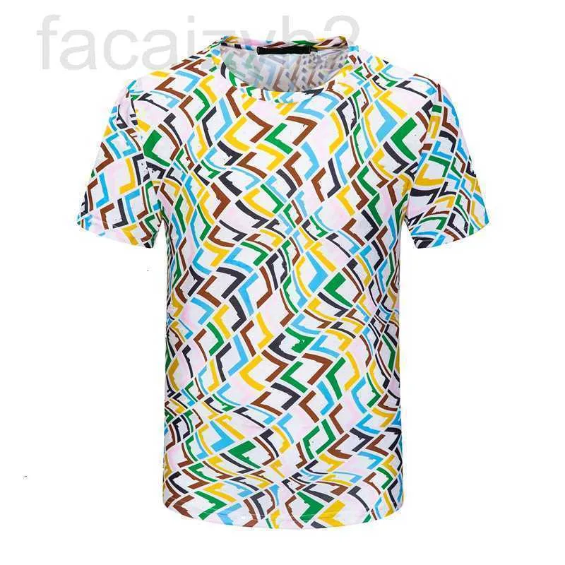 Herren T-Shirts Designer 2022 S Stylist Designer Shirts Rundhalsausschnitt Modedruck Sommer Kurzarm Damen Luxus FF Shirt Größe M-3XL 5448