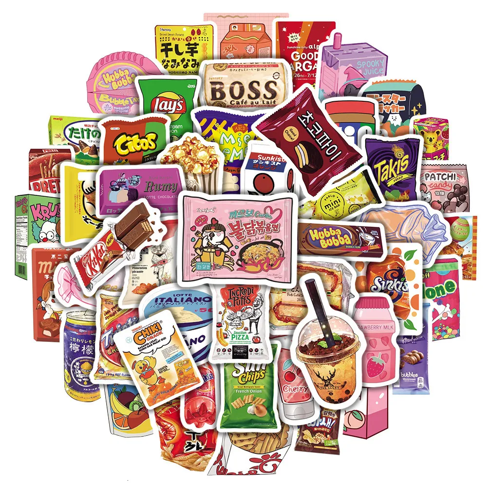 Food Graffiti Stickers