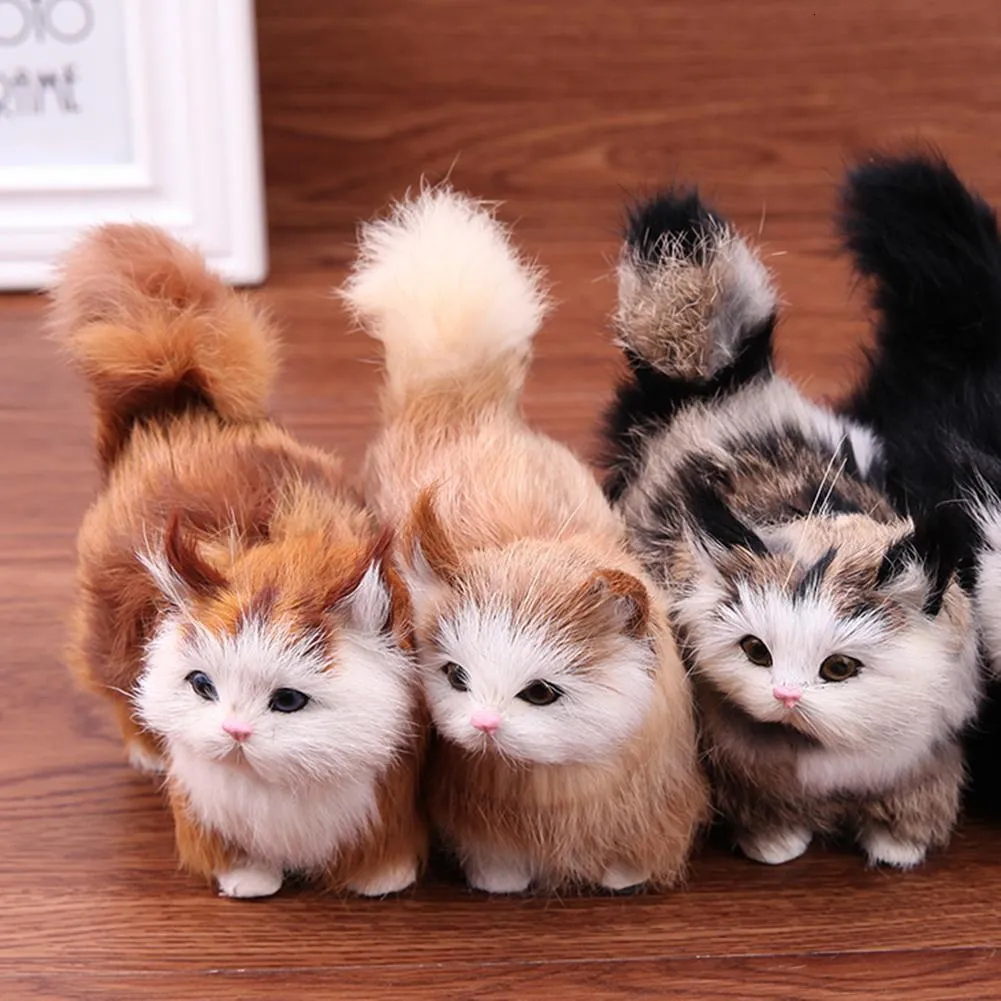 Lovely Cat Plush Toys Soft Stuffed Animal Perfect for Kids Home Decor and Birthday Gifts