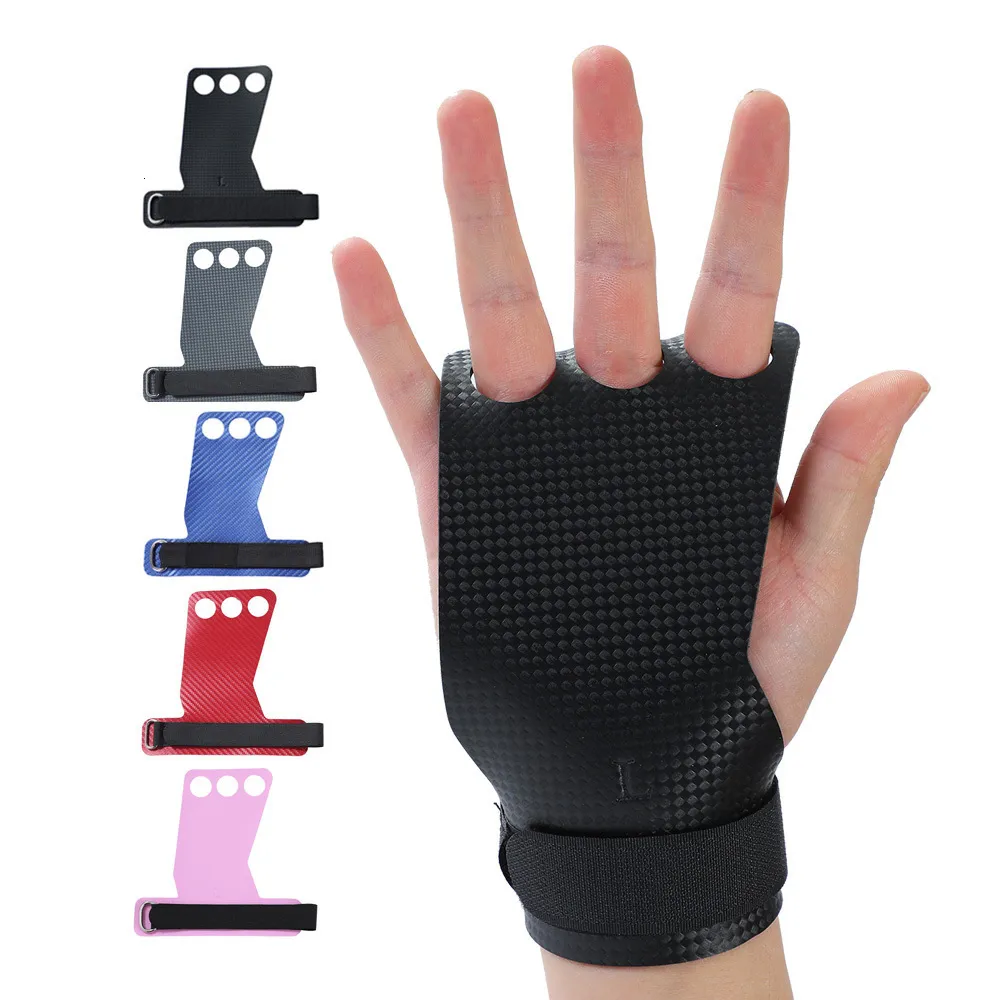 Gants de sport Carbon Gymnastics Hand Grips Haltérophilie Workout Gym Palm Protection pour Kettlebell Pull Up Gymnastic Crossfit Grip 221128