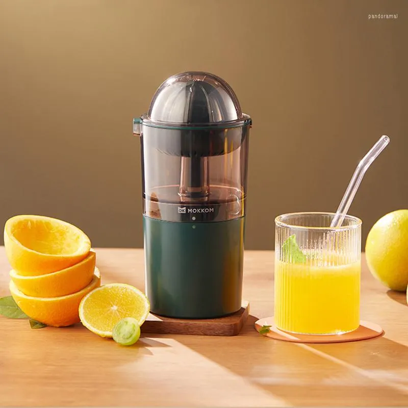 과 Juicers 250ml 전기 주스 컵 오렌지 주스 레몬 주스 USB 충전 가능한 휴대용 압착기 압력 과일 가정 주방