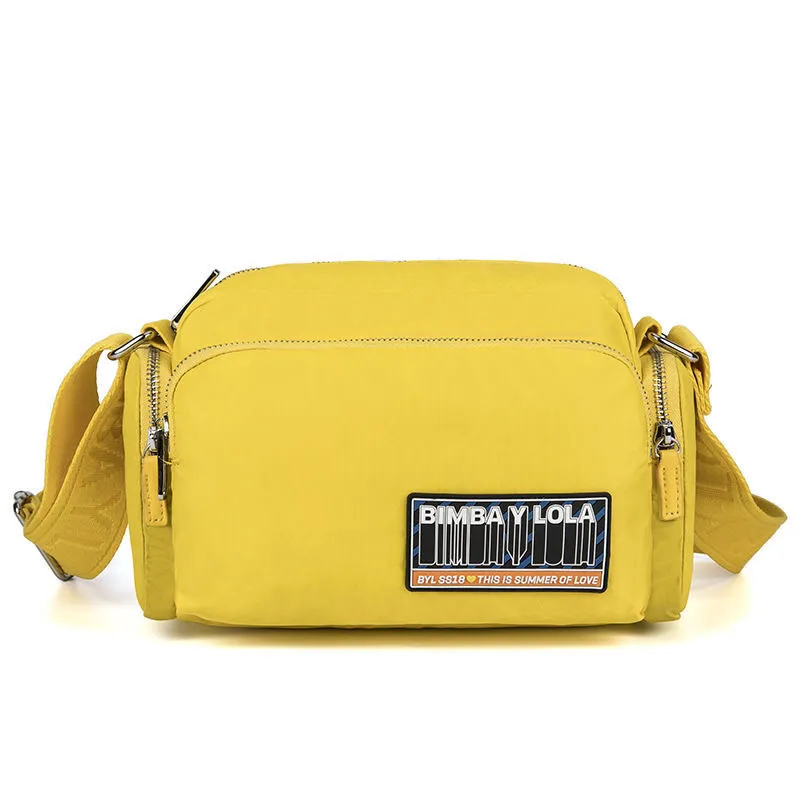 Bimba Y Shoulder Bag with Zippered Compartment