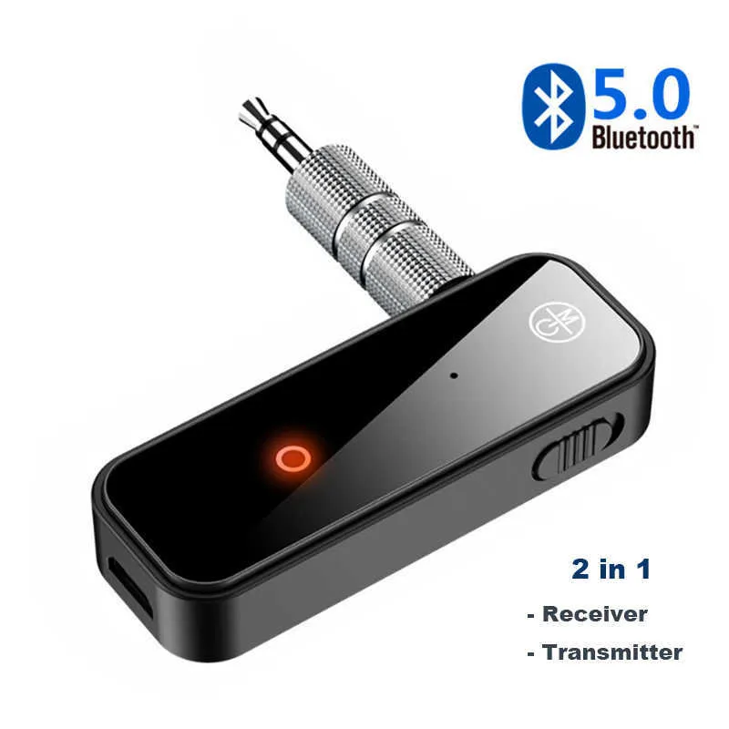 Wireless Bluetooth 5.0 Receiver Transmitter Microphone Adapter With 3