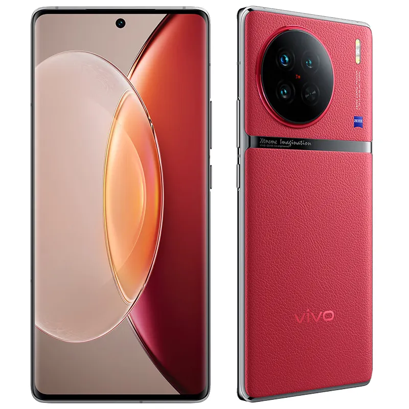 Orijinal Vivo X90 5G Cep Telefonu 12GB RAM 256GB 512GB ROM MTK BOYUTLUĞU 9200 50.0MP NFC Android 6.78 "120Hz AMOLED FARKE İZİ İDİ YÜZÜ Su geçirmez Akıllı Cep Telefonu