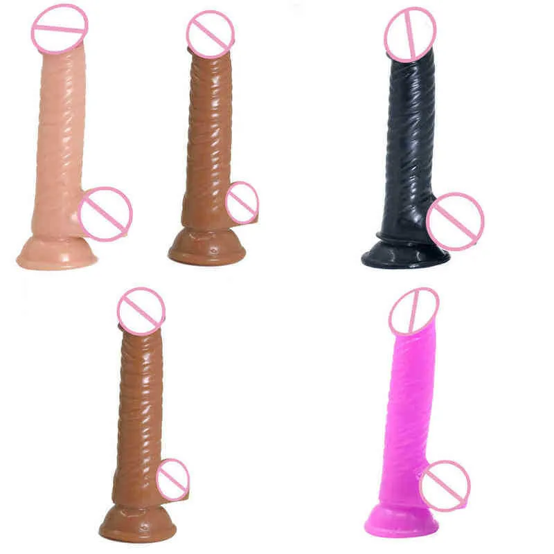 Nxy New DILDO Dongs ручное всасывание чашки женского искусственного пениса ПВХ вагинальный массаж Мастурбационный устройство для взрослых половых продуктов 220513