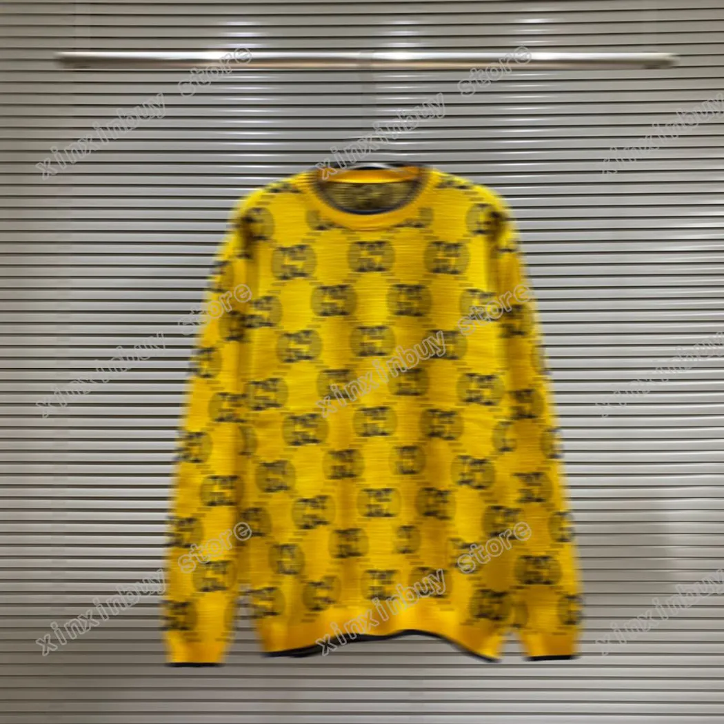Xinxinbuy Men Designer Sweate Sweater Sweater stiled