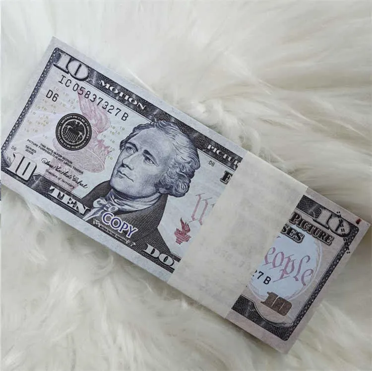 High Pieces/package American 100 Free Bar Currency Paper Dollar Atmosphere Quality Props 100-5 Money 9306H54VH54VFN8NZG3Z