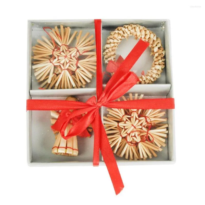 Christmas Decorations Straw Decoration Little Angel Wreath Pendant Boxed Creative