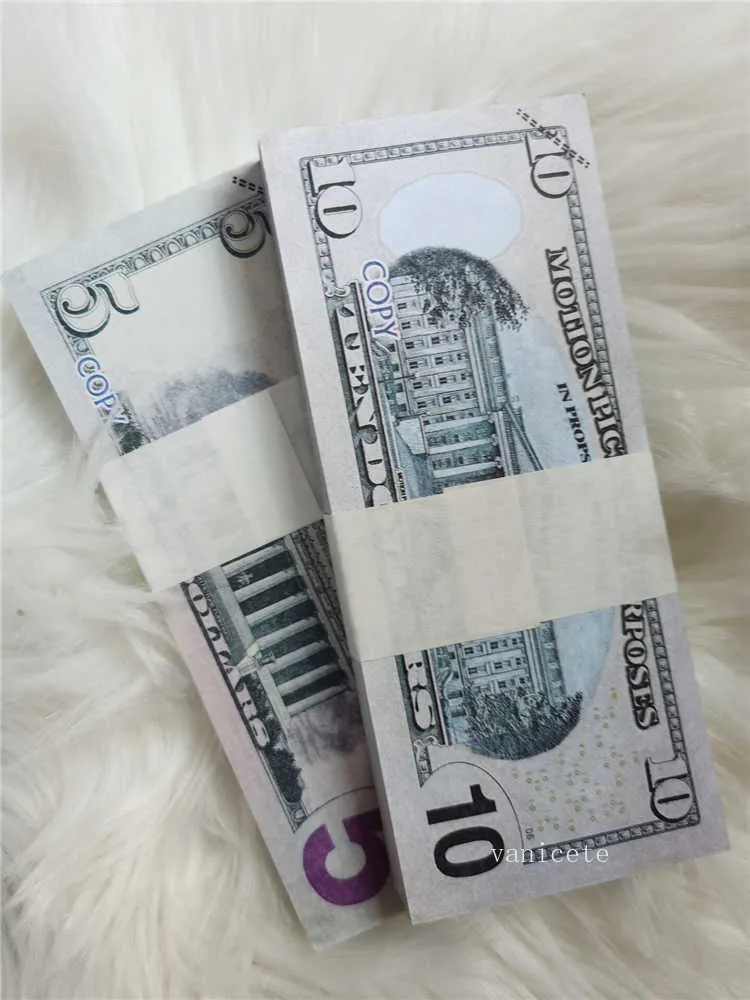 high pieces package american 100 free bar currency paper dollar atmosphere quality props 1005 money 9306p26v