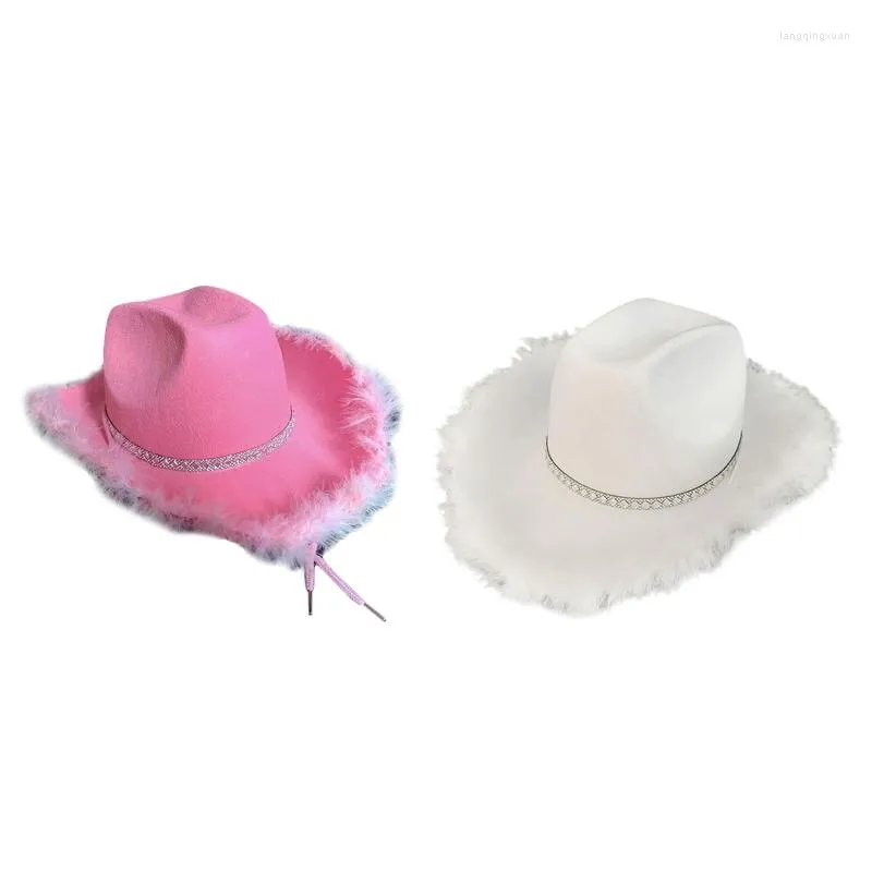 Boinas grandes penhas de penhas homens fedora chapéu para inverno outono elegante lady trilby sentiu homburgo jazz ajustável