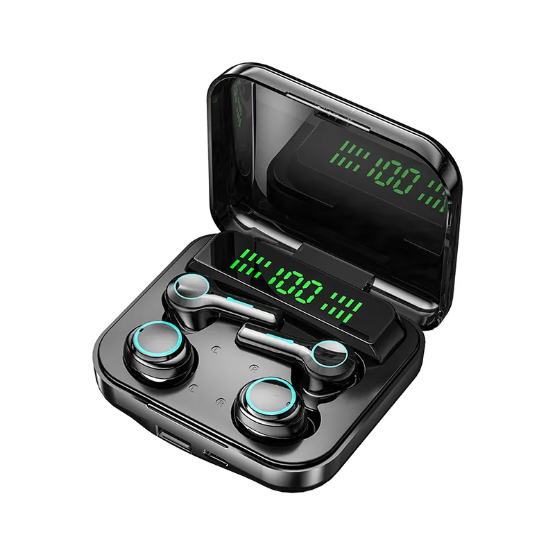 TWS M21 Earbuds Draadloze oortelefoon Hoofdtelefoon BT 5.2 Touch Regeling LED Digitale display Ruisreductie Waterdichte paar Hoofdjes M21