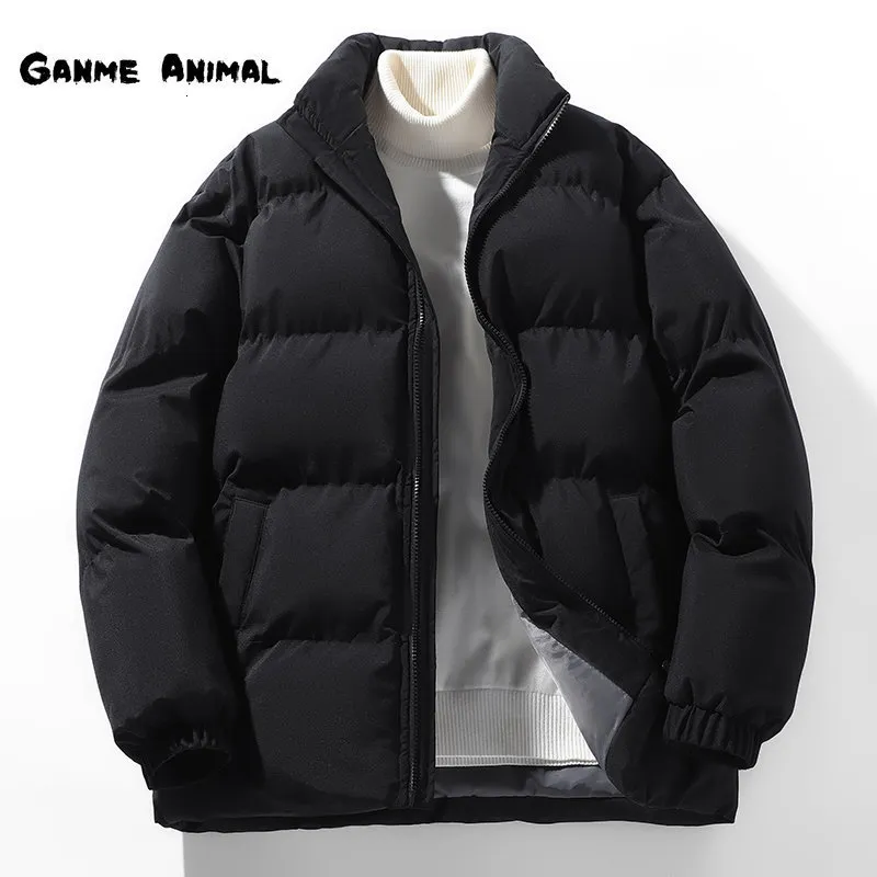 Hommes vers le bas Parkas chaud épaissir mode manteau hiver surdimensionné veste décontractée mâle Streetwear Hip Hop femme 221128