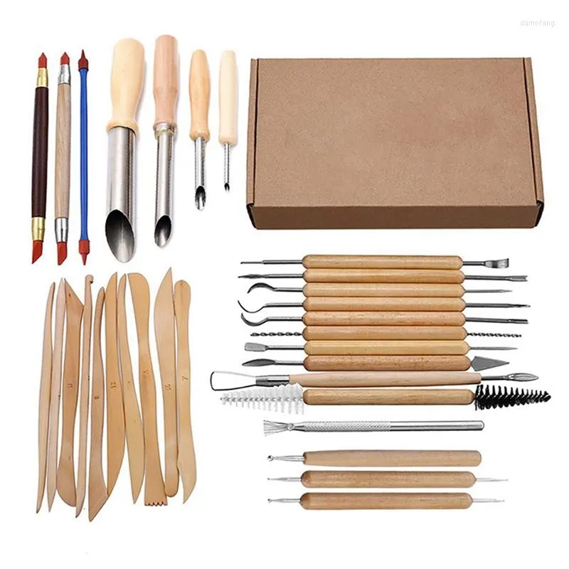 Wholesale Clay Sculpting And Pottery Carving Tools Kit With